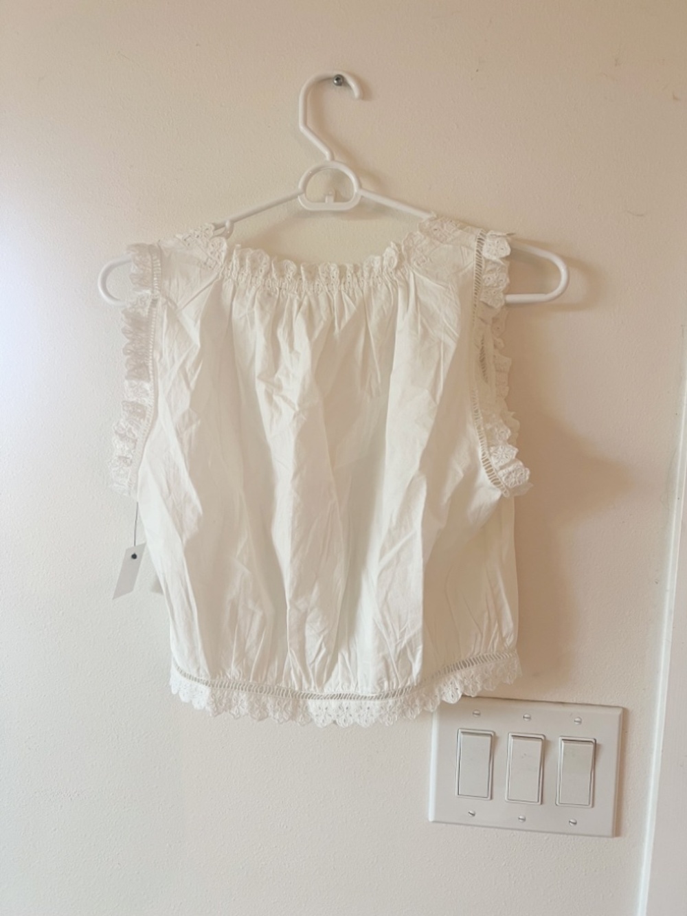 DÔEN Traveler Top in White Salt XS - Picture 6 of 7